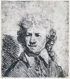 Self-portrait by Rembrandt van Rijn